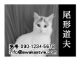 写真画像と文字の印鑑